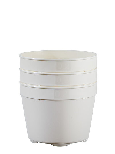 CTG 260 Mehrweg EIS- Becher cremeweiss gefrostet