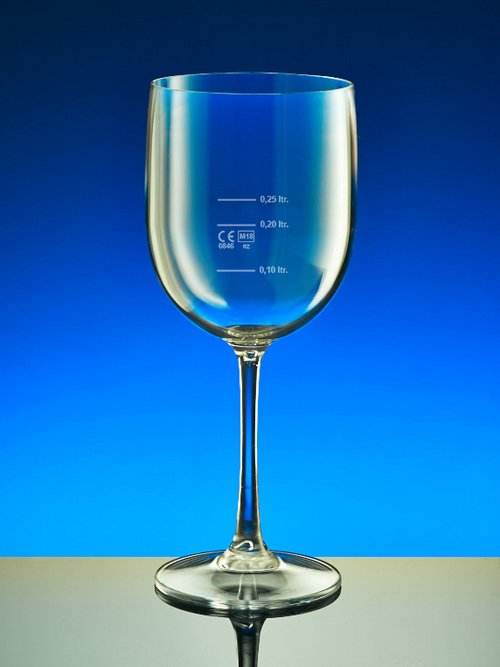 Weinkelch 0,25ltr XL "COUPE" PC glasklar