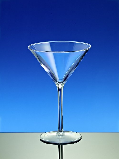 Martini Schale aus Kunststoff