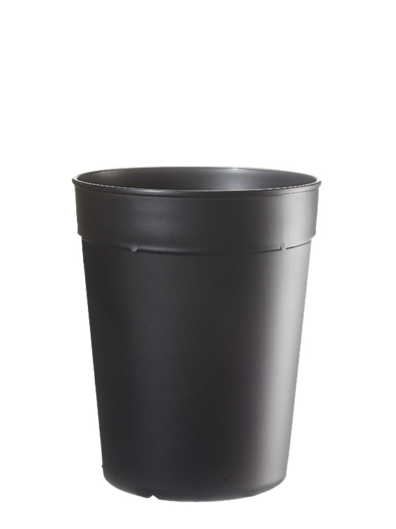 CTG 320 Mehrwegbecher Coffee to go 0,25l PP schwarz gefrostet